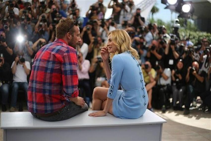 Diane Kruger'dan inanılmaz frikik