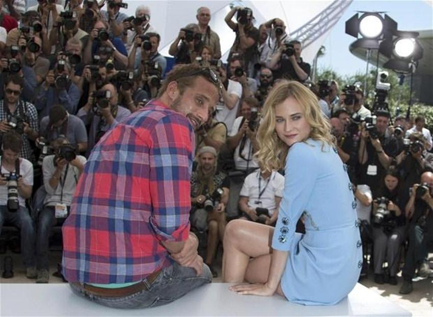 Diane Kruger'dan inanılmaz frikik