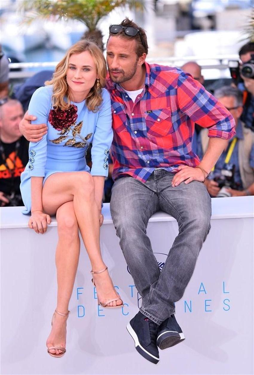 Diane Kruger'dan inanılmaz frikik