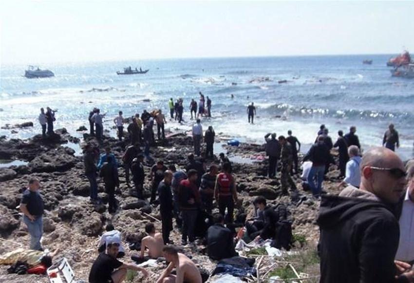 Rodos'ta kaçak teknesi battı: 4 ölü