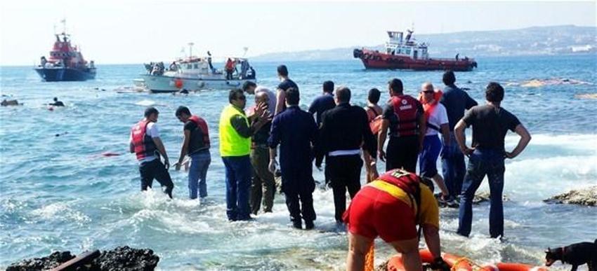 Rodos'ta kaçak teknesi battı: 4 ölü