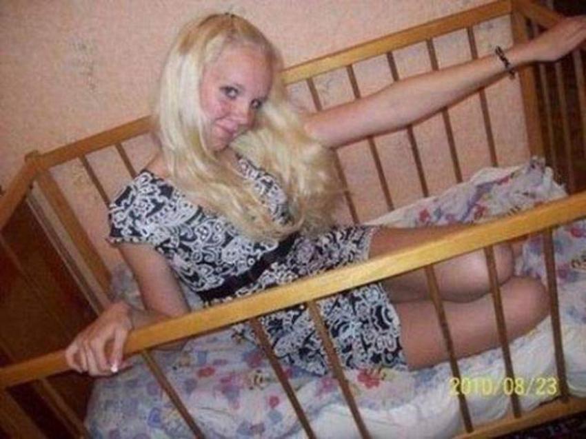 Seksi poz verdiğini sananların inanılmaz görüntüleri