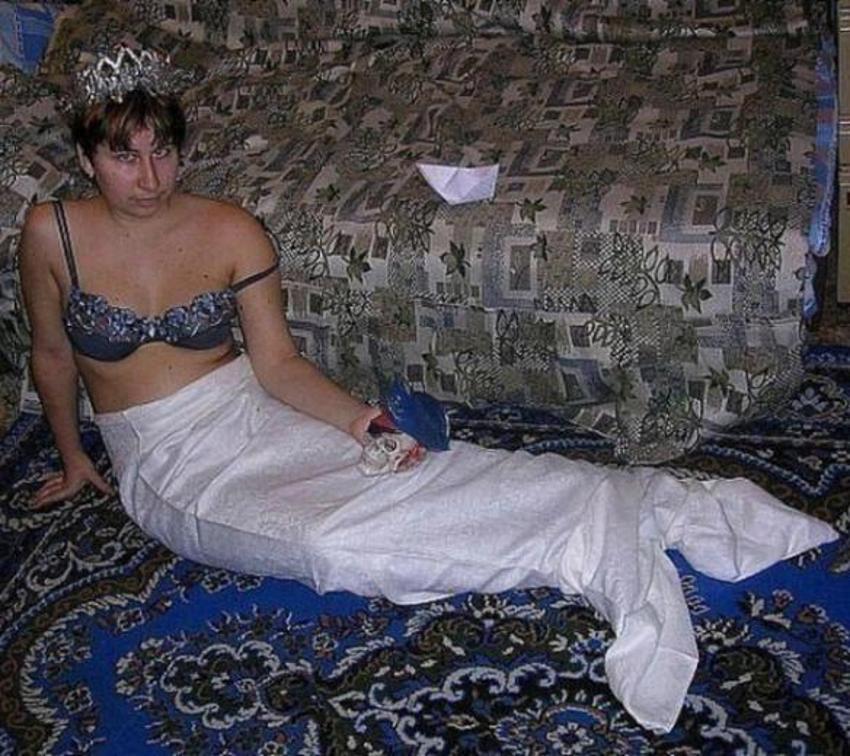 Seksi poz verdiğini sananların inanılmaz görüntüleri