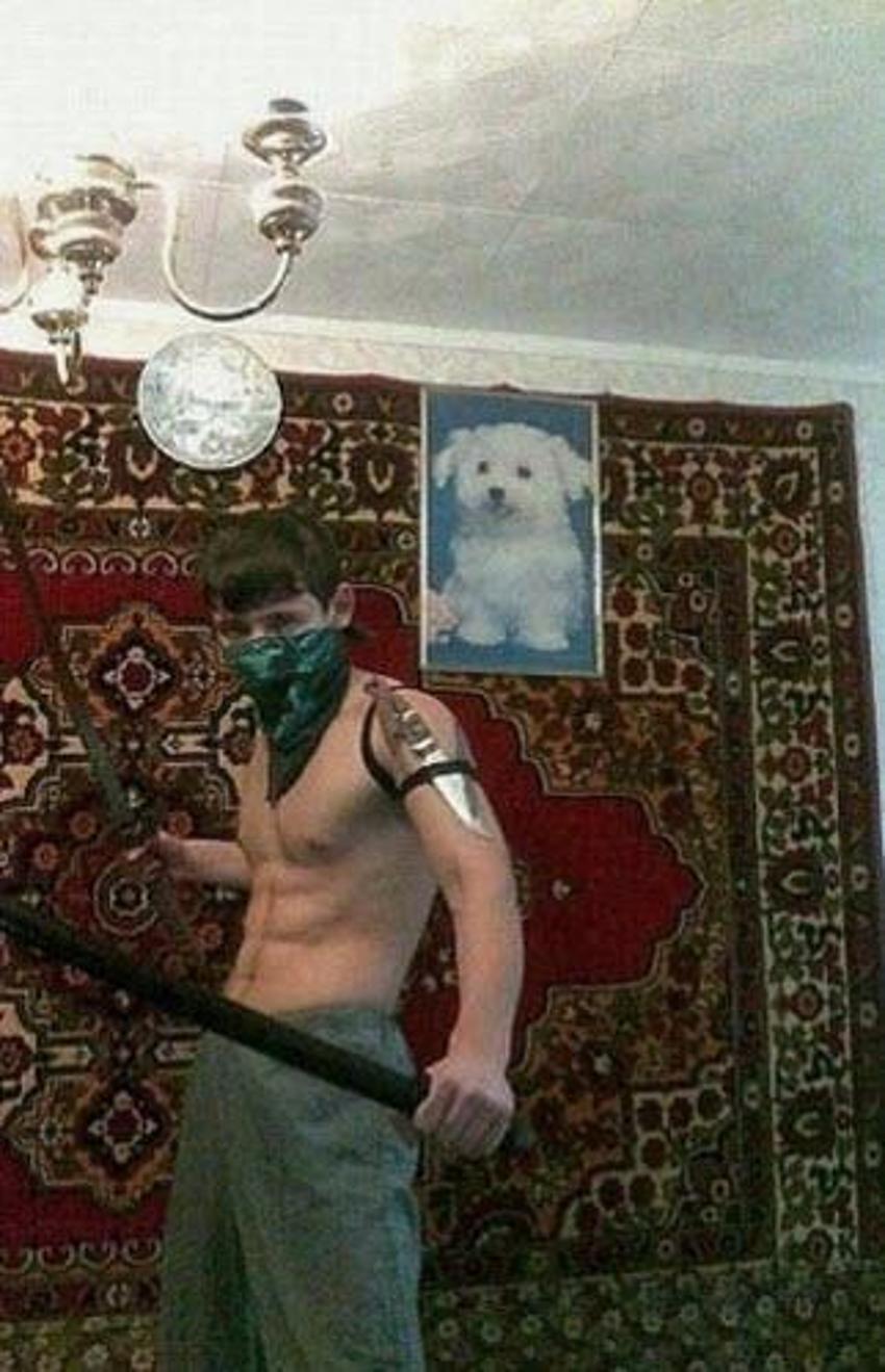 Seksi poz verdiğini sananların inanılmaz görüntüleri