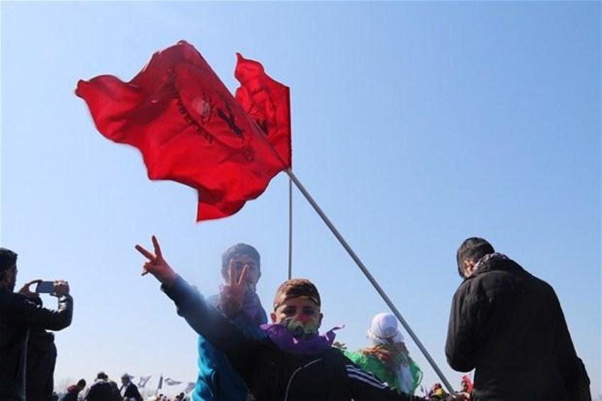 Kazlıçeşme'de nevruz kutlaması