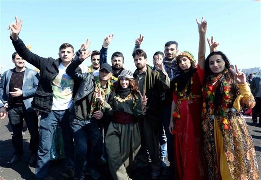 Kazlıçeşme'de nevruz kutlaması