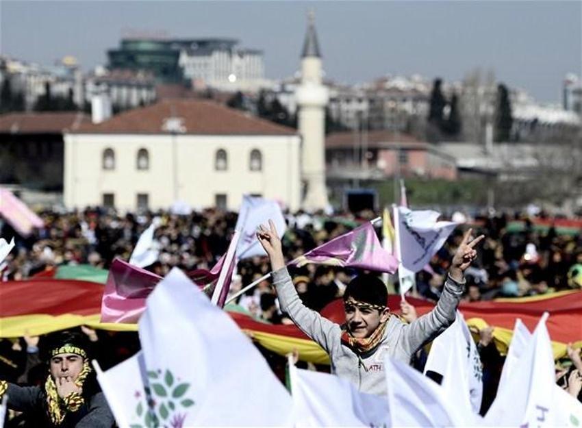 Kazlıçeşme'de nevruz kutlaması