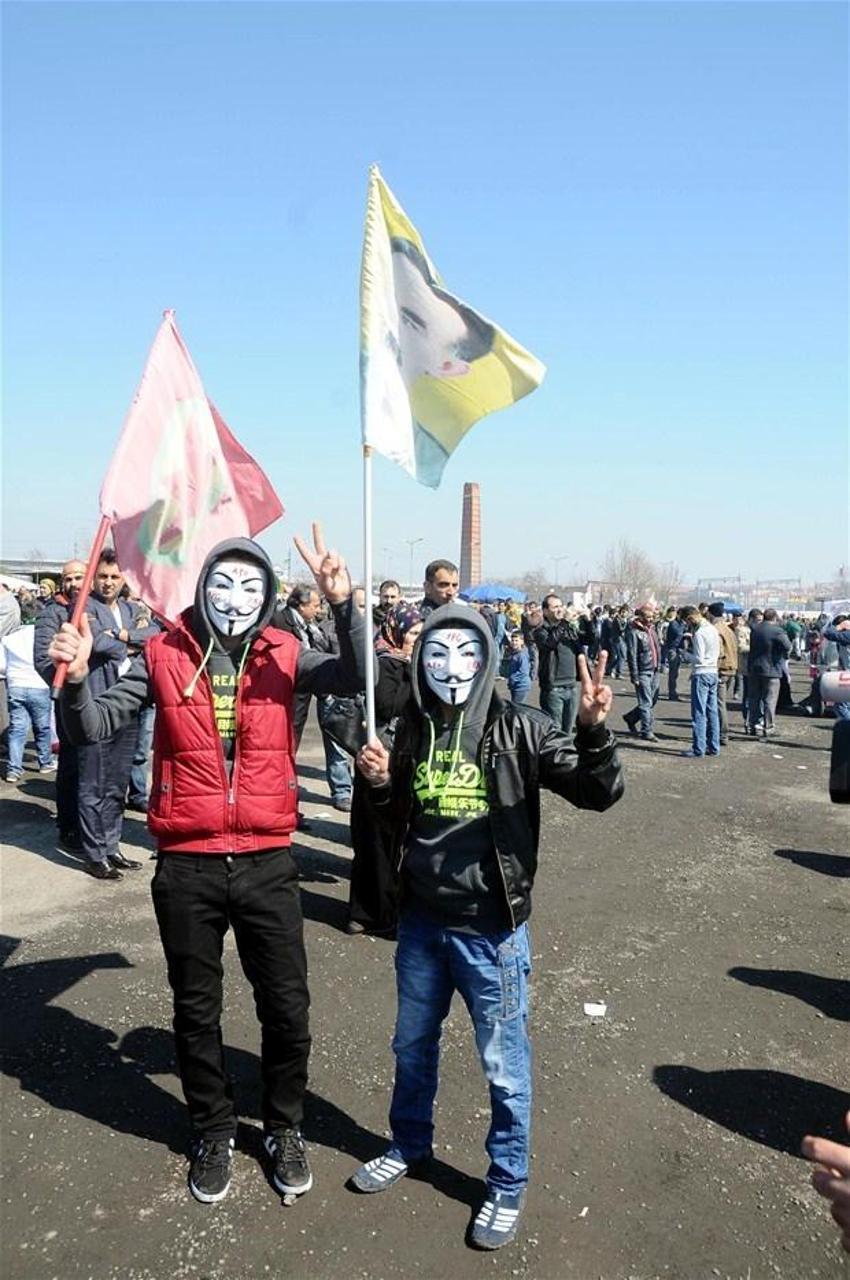 Kazlıçeşme'de nevruz kutlaması