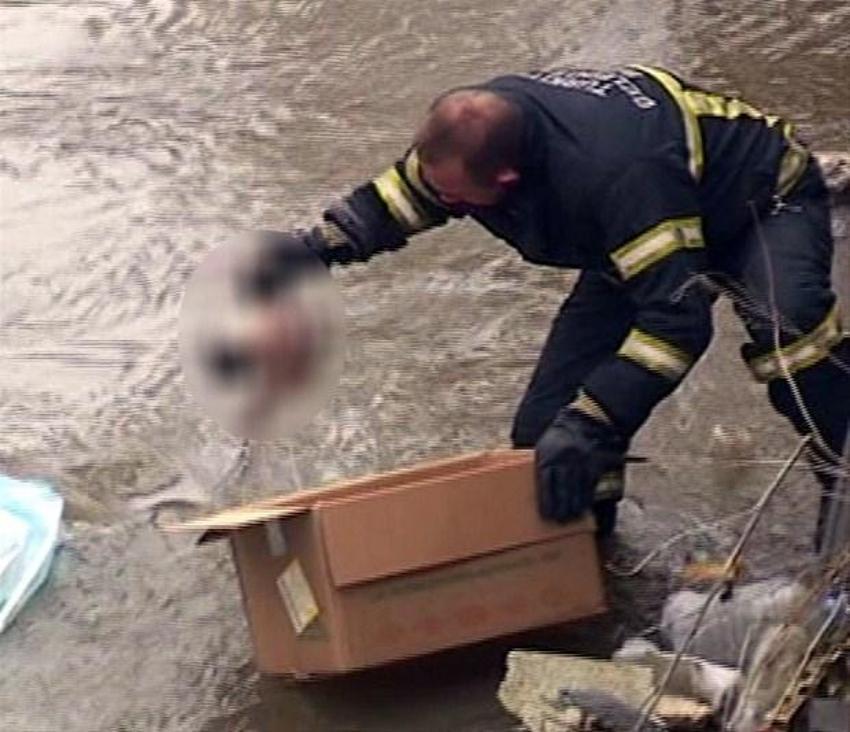 Kars Çayı'nda bebek cesedi bulundu
