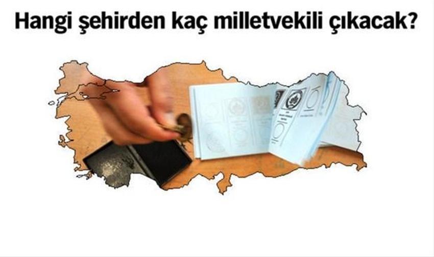 Hangi illerin milletvekili sayısı değişti?