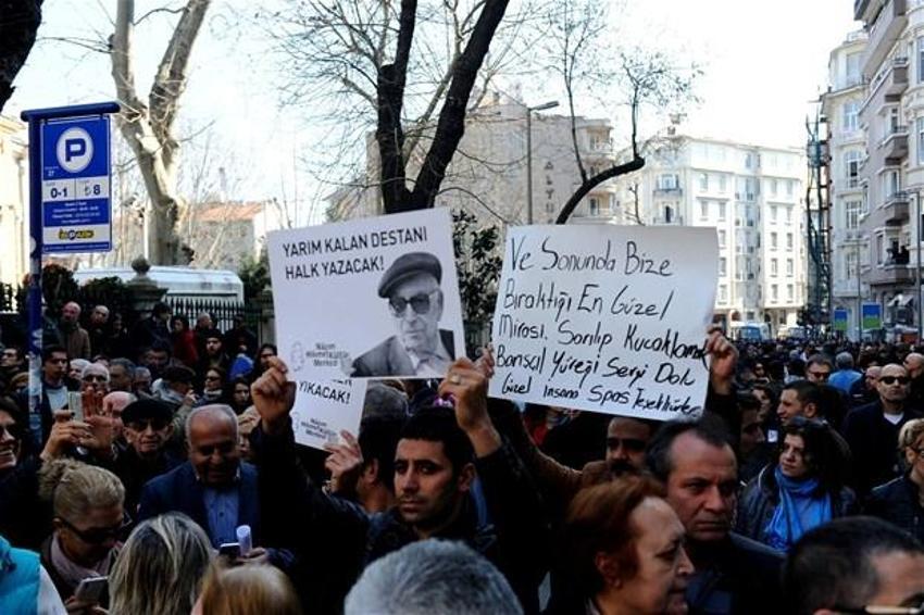 Yaşar Kemal'e veda