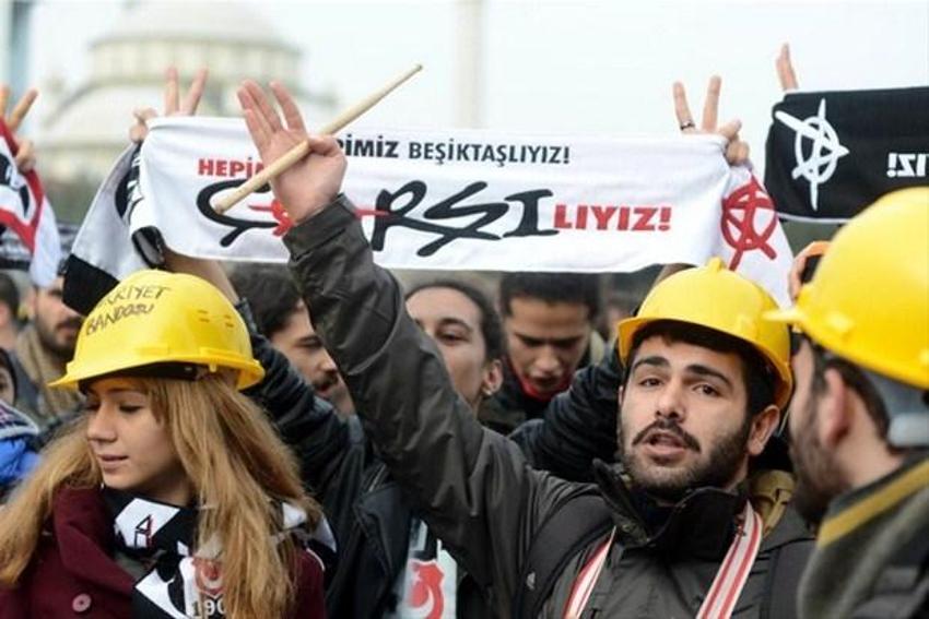 Taraftarlar Çarşı Davası için buluştu