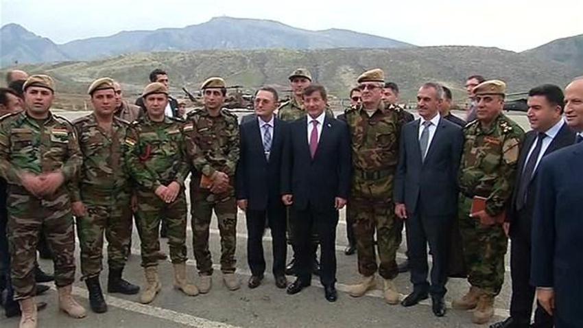 Türk askerinin peşmergeyi eğittiği kamptan ilk görüntüler!