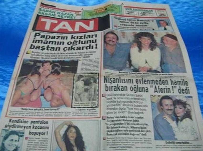 Erotik gazetelerden ilginç haberler