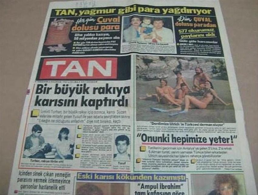 Erotik gazetelerden ilginç haberler