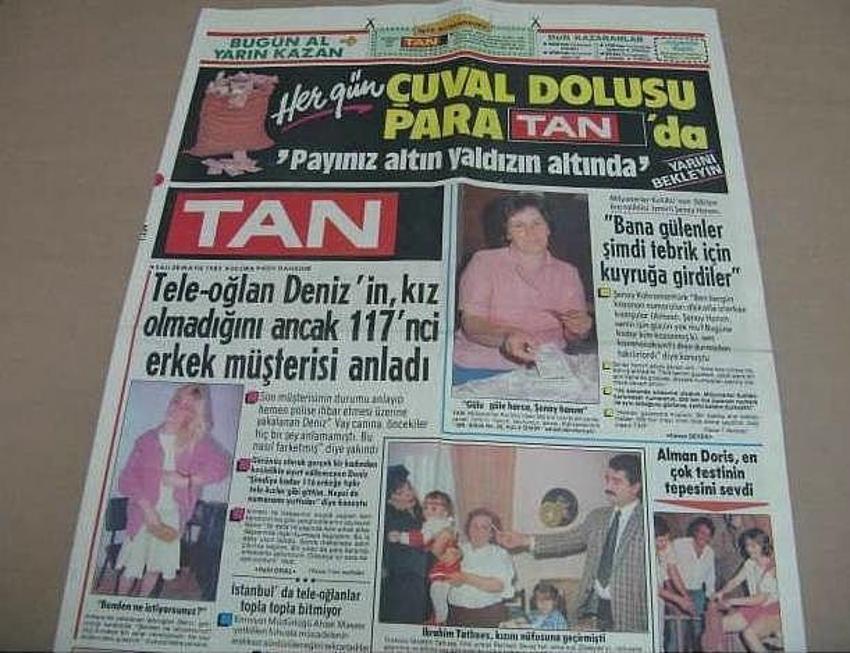 Erotik gazetelerden ilginç haberler