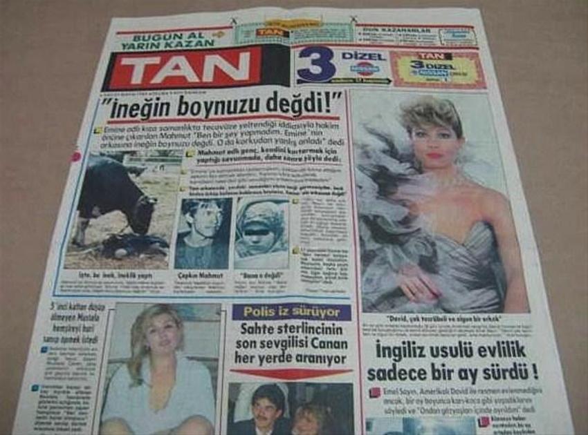 Erotik gazetelerden ilginç haberler
