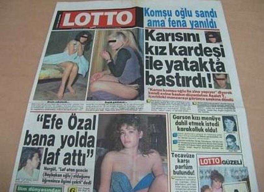 Erotik gazetelerden ilginç haberler
