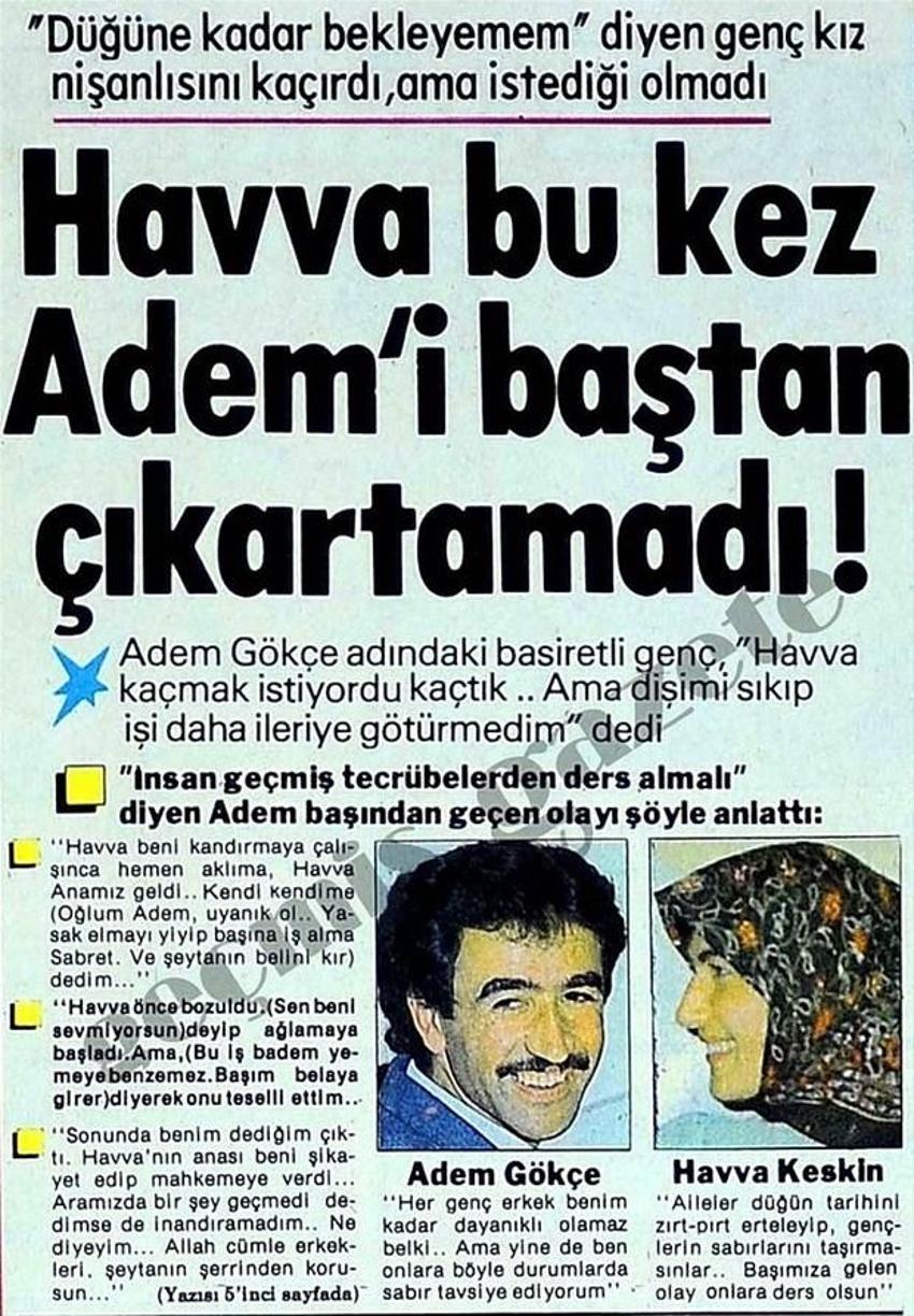 Erotik gazetelerden ilginç haberler