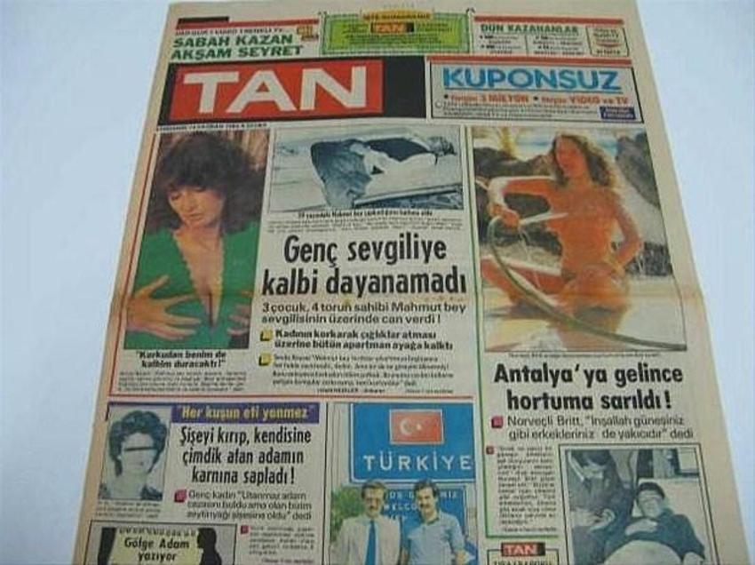 Erotik gazetelerden ilginç haberler