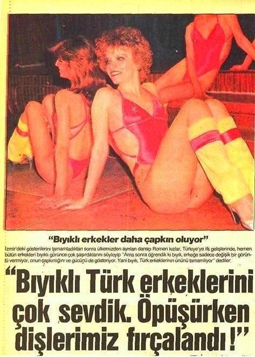Erotik gazetelerden ilginç haberler