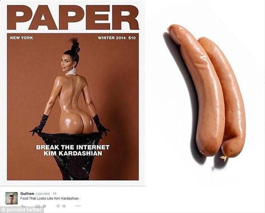 Ким Кардашьян Разделась Для Журнала Paper Ким Кардашьян Разделась Для Журнала Paper