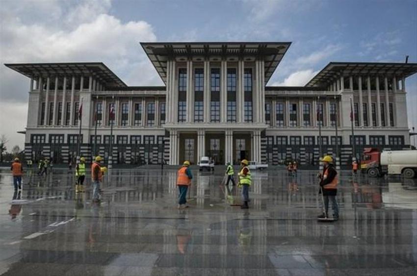 Beştepe'deki yeni Cumhurbaşkanlığı yerleşkesi ilk kez görüntülendi