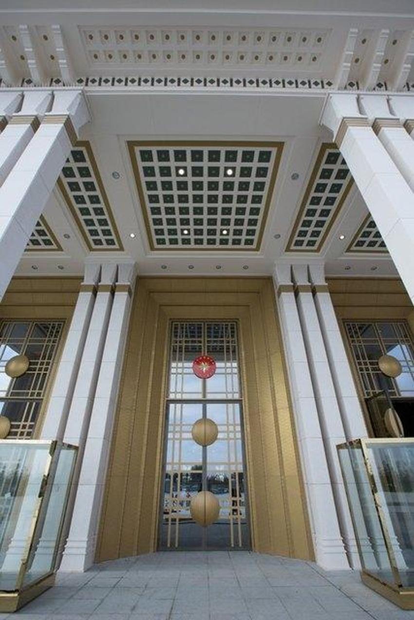 Beştepe'deki yeni Cumhurbaşkanlığı yerleşkesi ilk kez görüntülendi