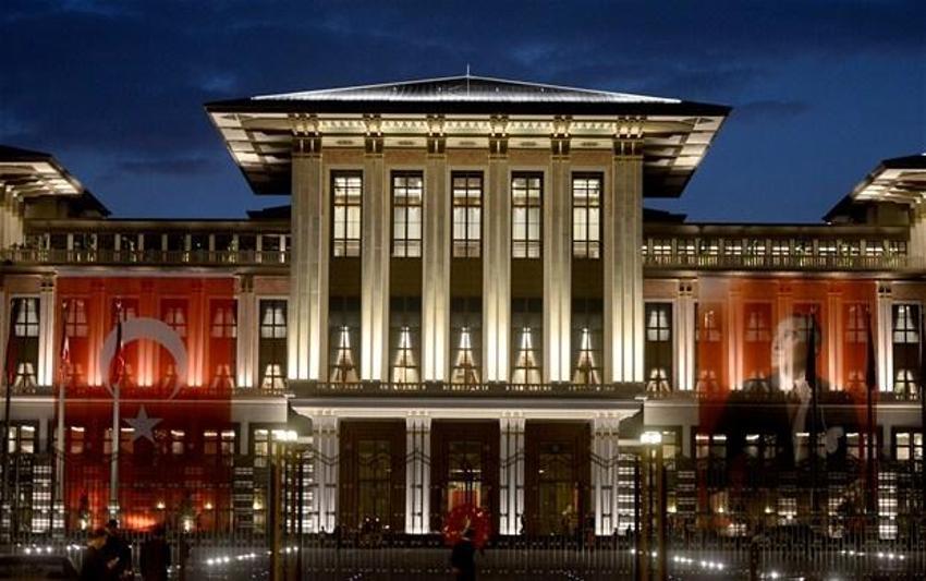 Beştepe'deki yeni Cumhurbaşkanlığı yerleşkesi ilk kez görüntülendi