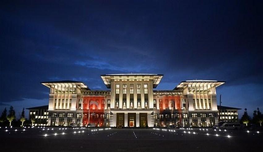Beştepe'deki yeni Cumhurbaşkanlığı yerleşkesi ilk kez görüntülendi