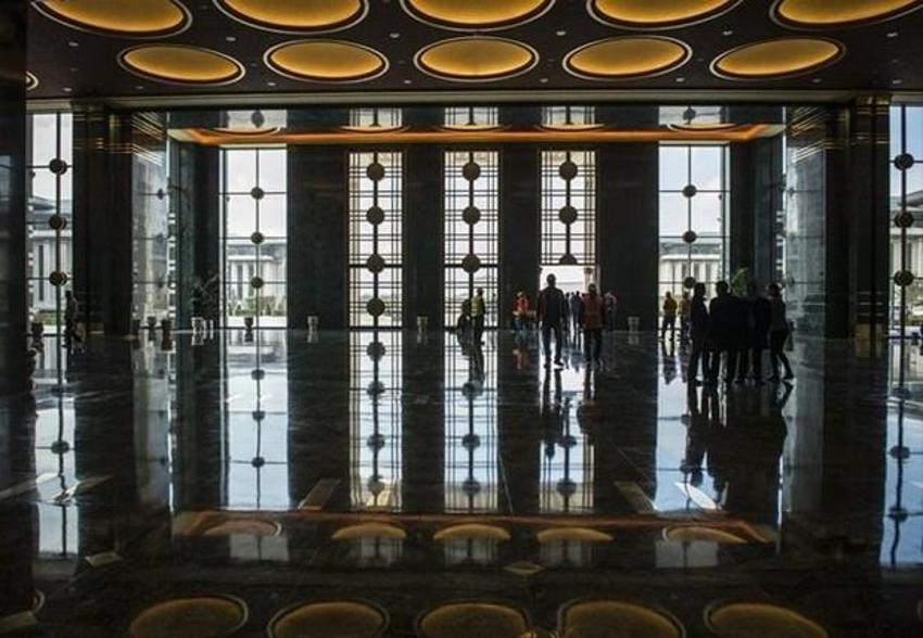 Beştepe'deki yeni Cumhurbaşkanlığı yerleşkesi ilk kez görüntülendi