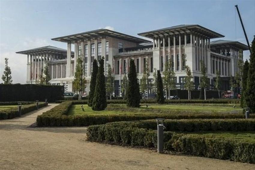 Beştepe'deki yeni Cumhurbaşkanlığı yerleşkesi ilk kez görüntülendi
