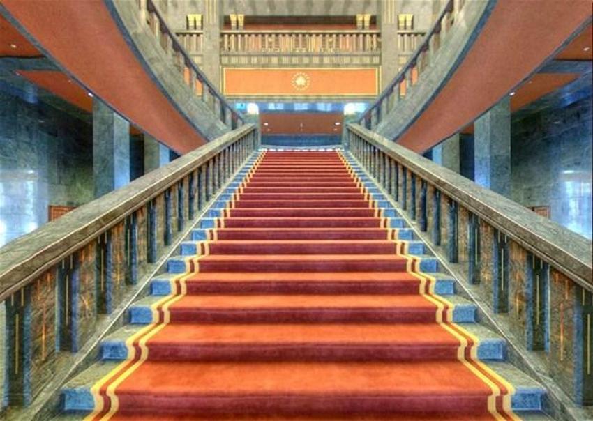 Beştepe'deki yeni Cumhurbaşkanlığı yerleşkesi ilk kez görüntülendi