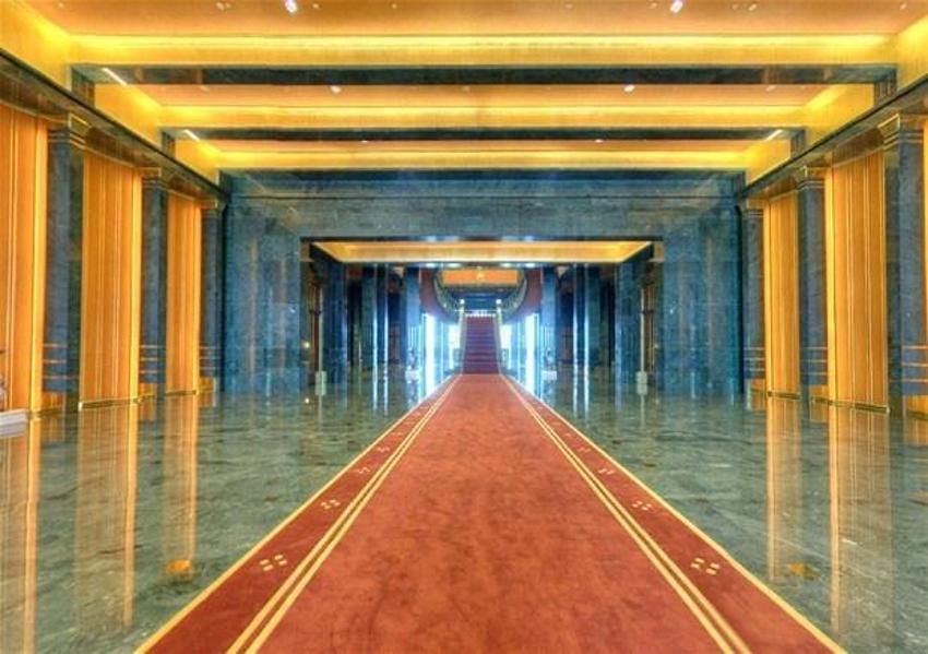 Beştepe'deki yeni Cumhurbaşkanlığı yerleşkesi ilk kez görüntülendi