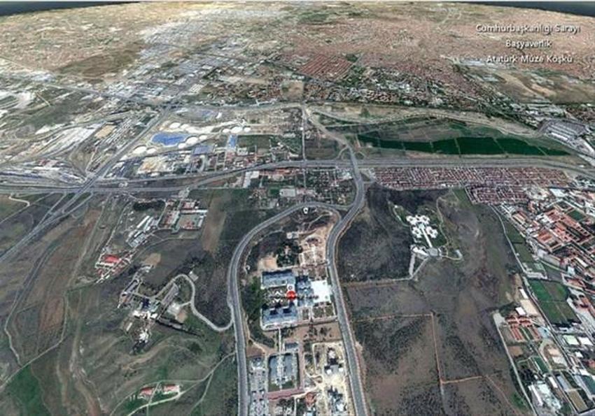 Beştepe'deki yeni Cumhurbaşkanlığı yerleşkesi ilk kez görüntülendi