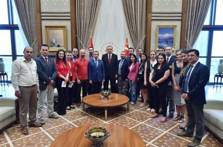 Beştepe'deki yeni Cumhurbaşkanlığı yerleşkesi ilk kez görüntülendi