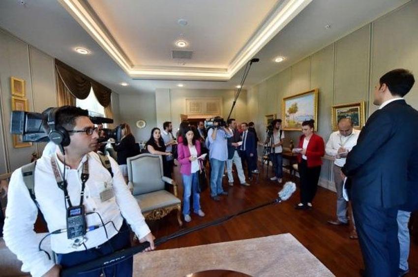 Beştepe'deki yeni Cumhurbaşkanlığı yerleşkesi ilk kez görüntülendi
