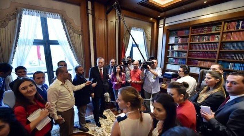 Beştepe'deki yeni Cumhurbaşkanlığı yerleşkesi ilk kez görüntülendi