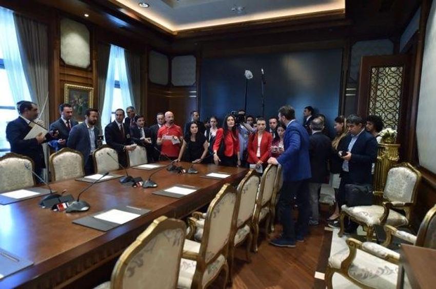 Beştepe'deki yeni Cumhurbaşkanlığı yerleşkesi ilk kez görüntülendi