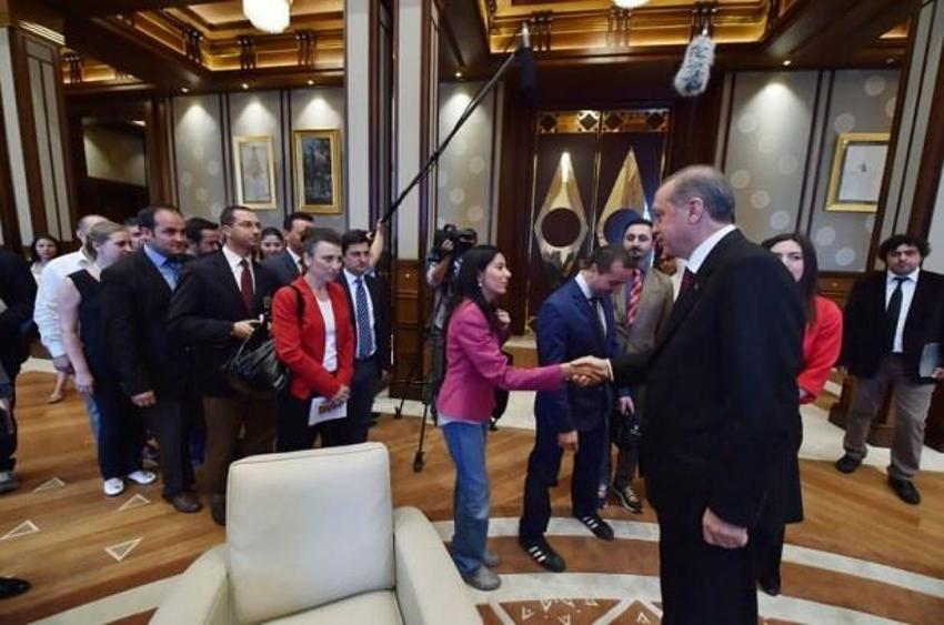 Beştepe'deki yeni Cumhurbaşkanlığı yerleşkesi ilk kez görüntülendi