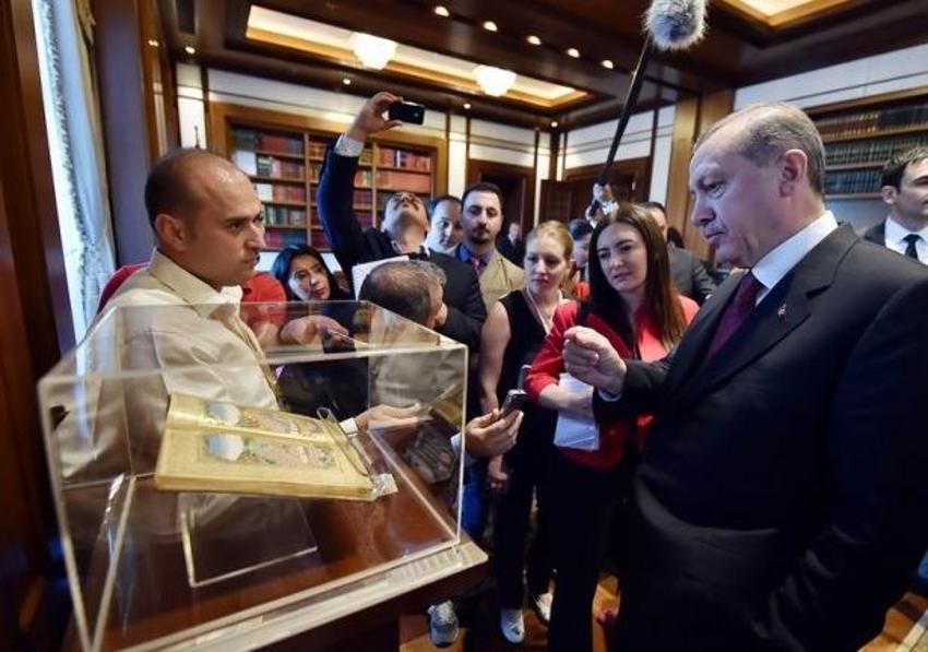 Beştepe'deki yeni Cumhurbaşkanlığı yerleşkesi ilk kez görüntülendi