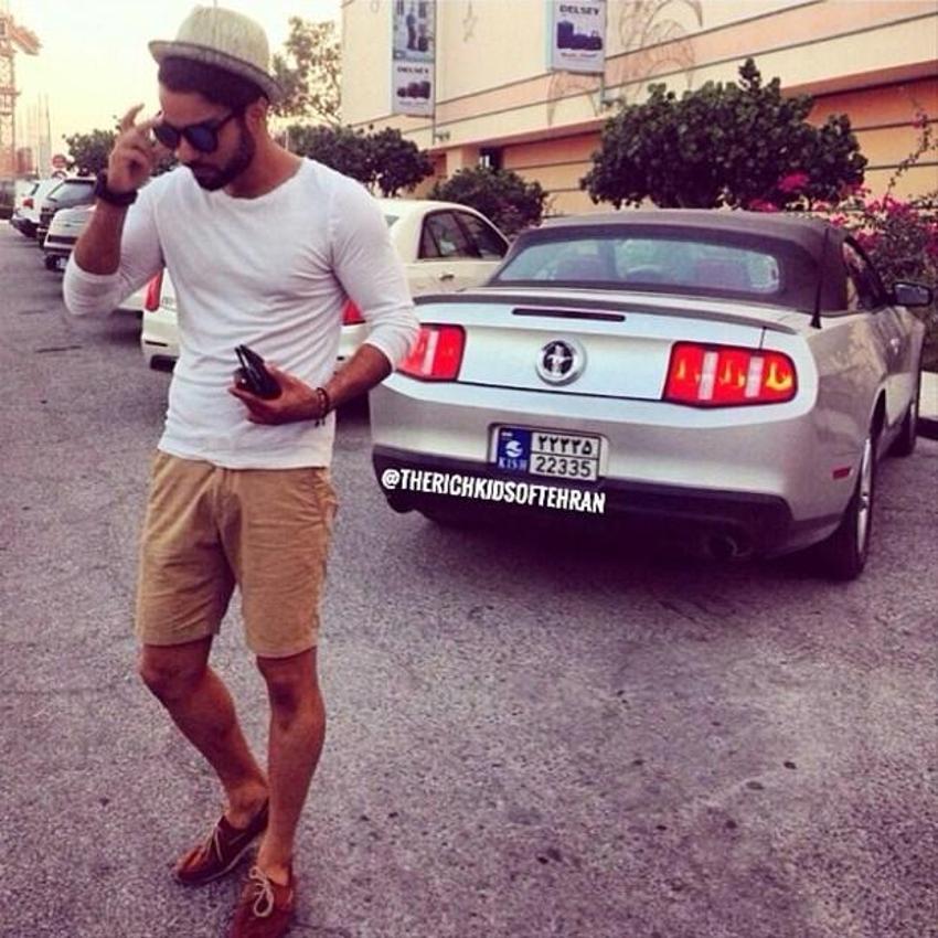 Tahran’ın zengin gençleri Instagram’da