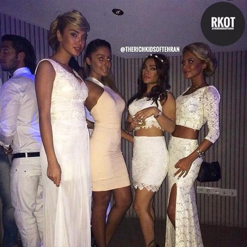 Tahran’ın zengin gençleri Instagram’da