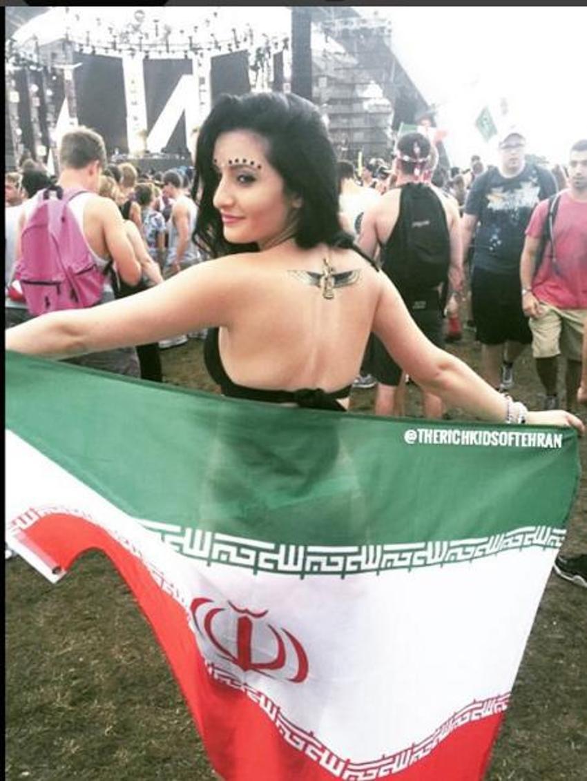 Tahran’ın zengin gençleri Instagram’da