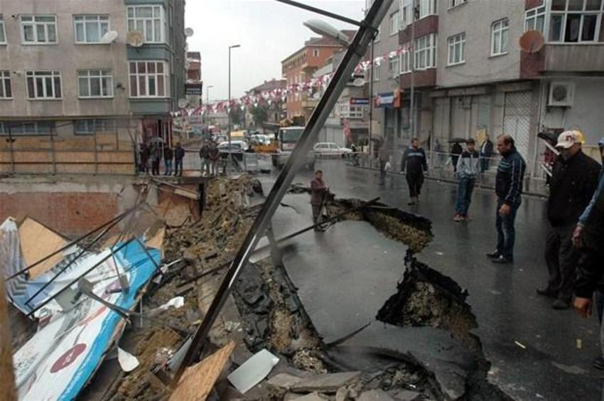 Küçükçekmece'de korkutan olay!