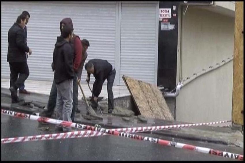 Küçükçekmece'de korkutan olay!