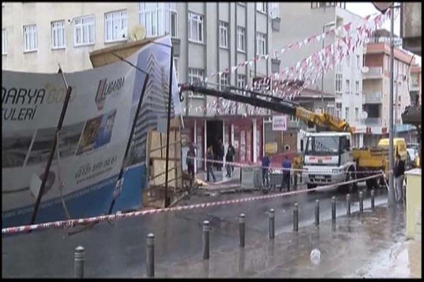 Küçükçekmece'de korkutan olay!