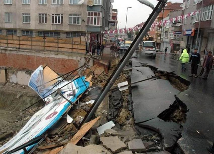 Küçükçekmece'de korkutan olay!
