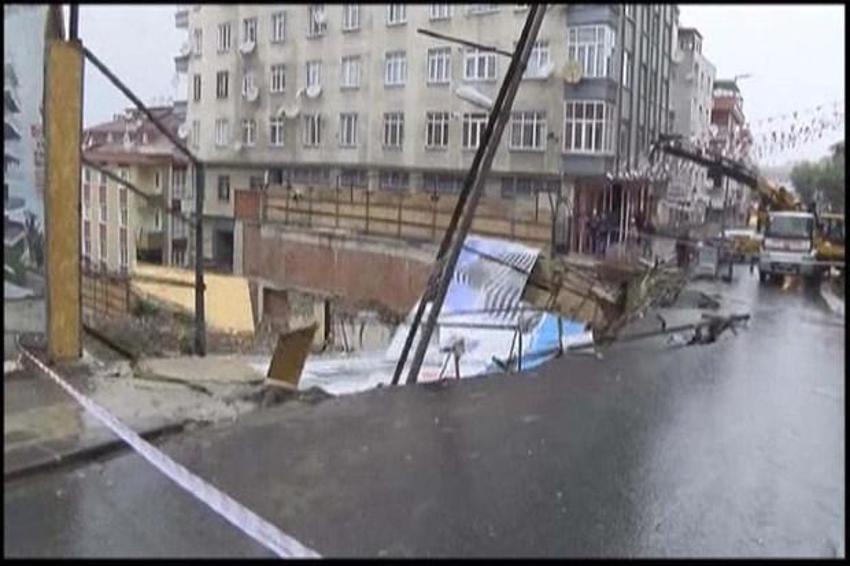 Küçükçekmece'de korkutan olay!