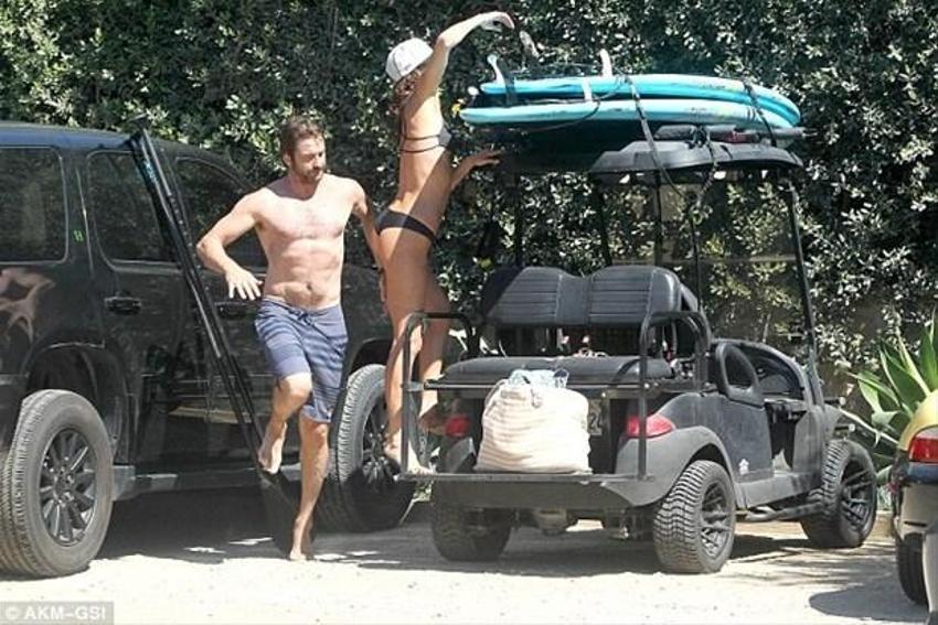 Gerard Butler'in tatil kaçamağı!